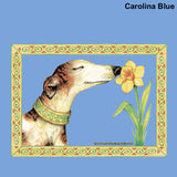 Adult Long Sleeve T-Shirt - Design: Daffodil - Adopt A Greyhound