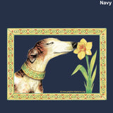Adult Crewneck Sweatshirt - Design: Daffodil - Adopt A Greyhound