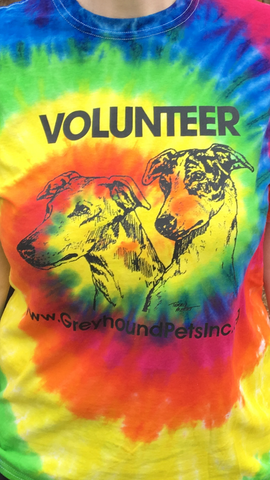 Adult (Unisex) T-Shirt - Design: Volunteer - Tie-Dye!