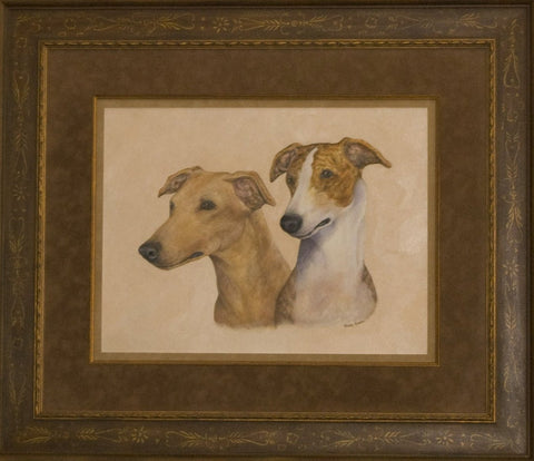 Portrait of Greyhound Pets, Inc. - Logo Print